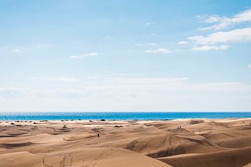 La plage de Maspalomas sur Nick van Dijk