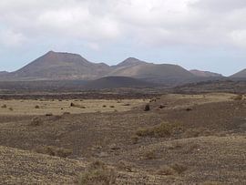 Volcanic landscape, Lanzarote by Rinke Velds