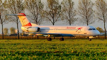 Niederländische Luftfahrtgeschichte: Österreichs Fokker 100. von Jaap van den Berg