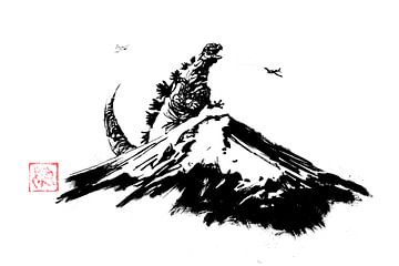 Angriff auf Fuji von Péchane Sumie