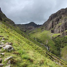 Wanderung zu den Three Sisters, Glencoe, Schottland von Imladris Images