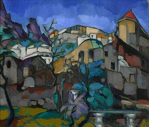 Konrad Mägi - Landschaft von Capri (1922-1923)