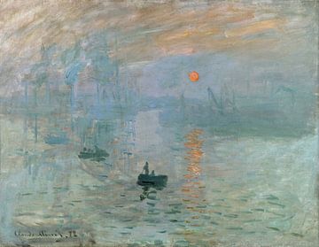 Impression, soleil levant (Impression, rising sun), Claude Monet
