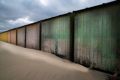 Beach huts near Zoutelande