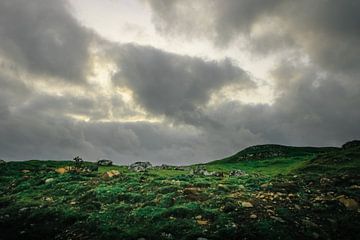 De verlaten uitgestrektheid van de Schotse Hooglanden. Eiland van Skye van Jakob Baranowski - Photography - Video - Photoshop