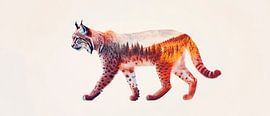 Lynx in nature by Poster Art Shop
