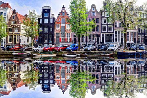 Uitzicht vanuit Herengracht 58