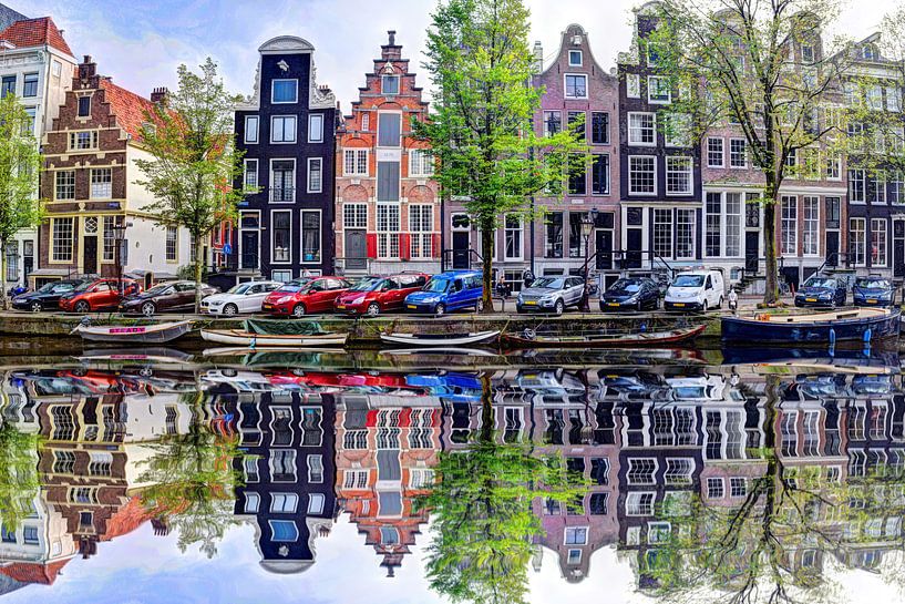 Uitzicht vanuit Herengracht 58 van Hendrik-Jan Kornelis