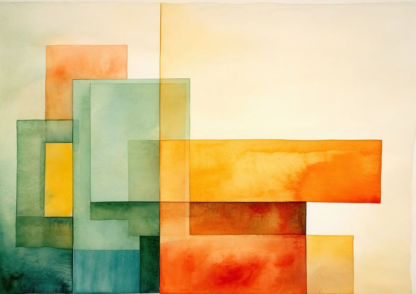 Moderne abstrakte Kunst 184953 von Abstraktes Gemälde