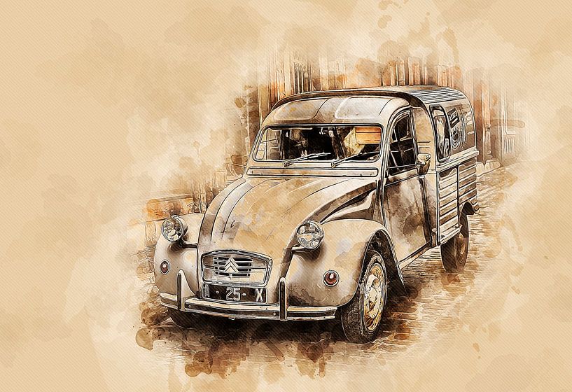 Oldtimer Duck by Peter Roder