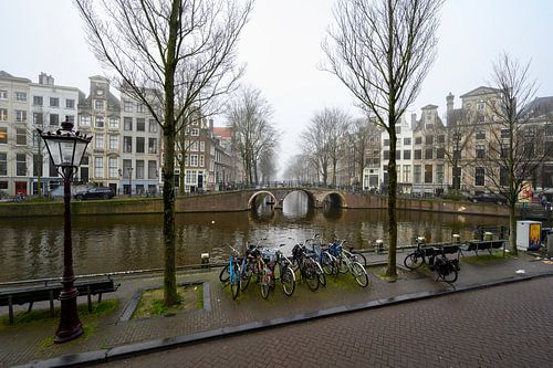 Mistig Amsterdam