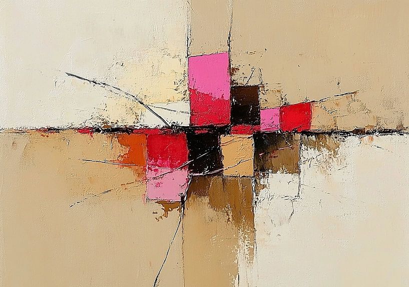 Pink and Brown Harmony by Zen and More