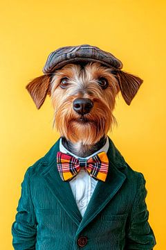 Irish Terrier by Poster Art Shop