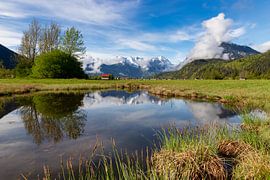 View of the Wetterstein mountains by Christina Bauer Photos