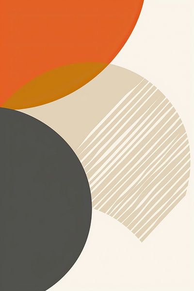 Bauhaus Japandi Abstract by Art Whims