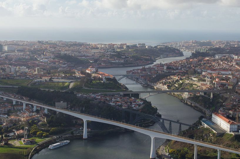 douro rivier in Porto van Andrea Ooms