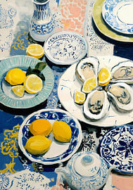 Mediterranean Oysters by IamHomeStudio