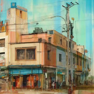 Street scene Cuba, South America by Studio Allee