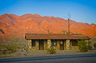 Auswanderer-Campingplatz im Death Valley, Nevada von Arjen van de Belt Miniaturansicht
