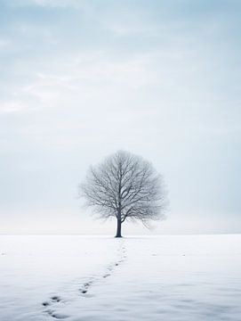 Winterse Sereniteit van Eva Lee