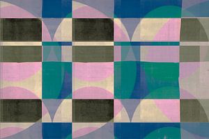 Moderne Skandinavische Geometrie Abstraktion