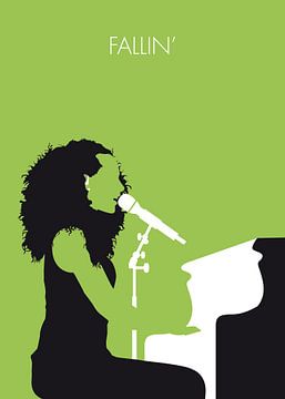 Nr. 066 MY ALICIA KEYS Minimal Music Poster von Chungkong Art