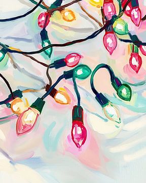 Kerstlampjes | Kleurrijke Lampjes van De Mooiste Kunst