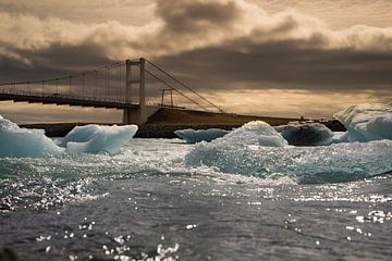 IJsmeer Jokulsarlon IJsland van Menno Schaefer