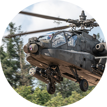 Boeing AH-64D Apache gevechtshelikopter. van Jaap van den Berg