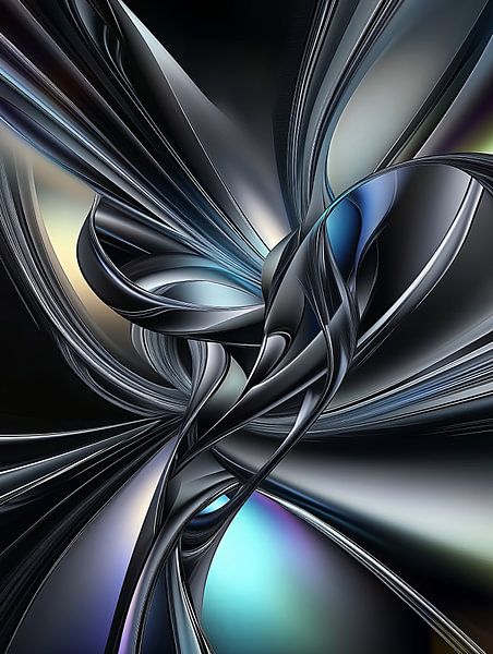 Metallurgic Dance 1 van Rene Ladenius Digital Art