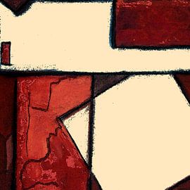 Red Vanilla Abstract - 02