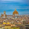 La cathédrale de Florence est le point de mire de la ville. sur Jan Fritz