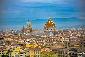 La cathédrale de Florence est le point de mire de la ville.