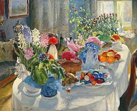 Alexander Vladimirovich Makovsky, table de Pâques