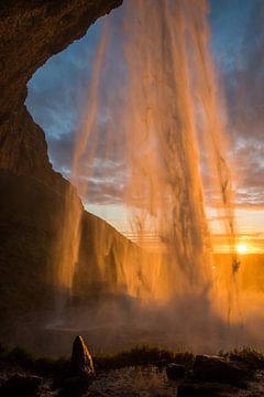 Chute d'eau Seljalandsfoss Islande sur Danny Slijfer Natuurfotografie