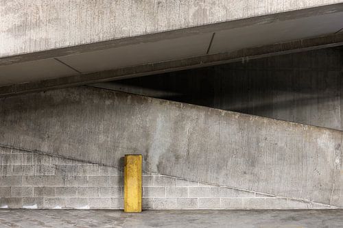 Abstract art made of concrete
