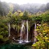 Plitvice watervallen van Roy Poots