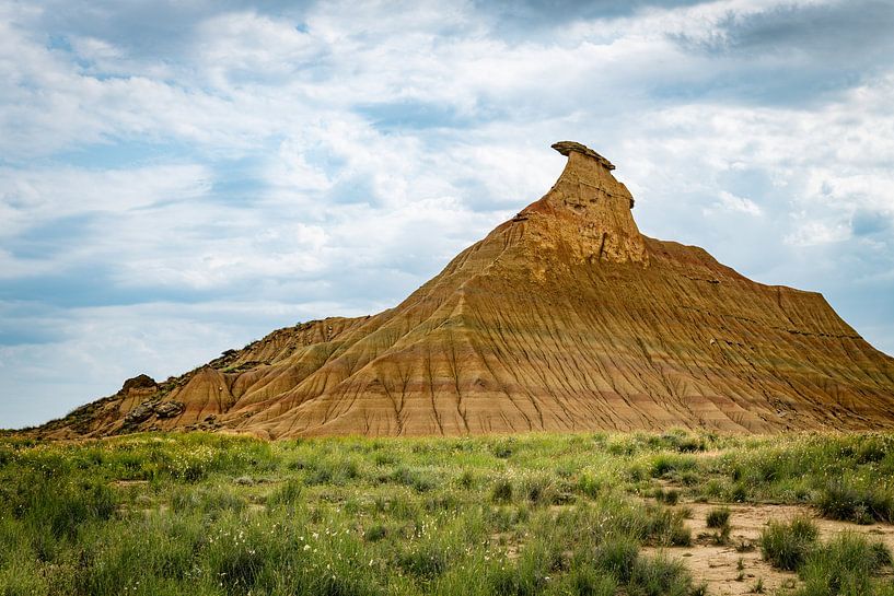 Mountain Castildetierra in Bardenas Reales Nature Park, Navarra spain by ChrisWillemsen