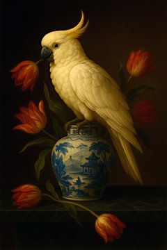 Stilleven Chique de gestolen Tulp van Moonheart Artworks