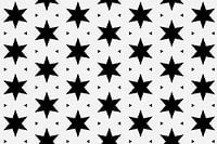 Motif blanc avec des étoiles noires