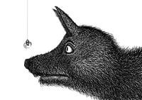 Zähe Spinne, zäher Wolf