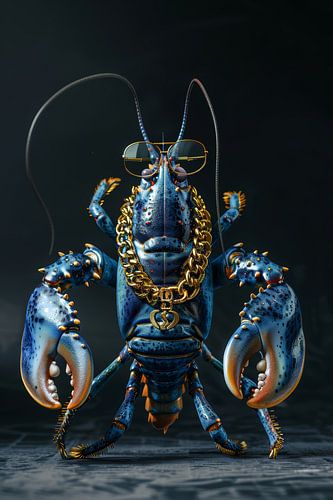 Gangster kreeft blauw | Maffia & Gangsters