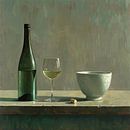 Stillleben | Serene Pour von Kunst Laune Miniaturansicht