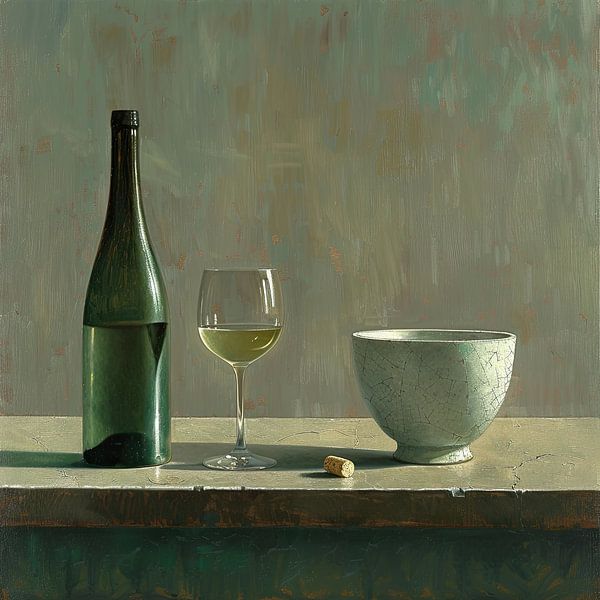 Stillleben | Serene Pour von Kunst Laune