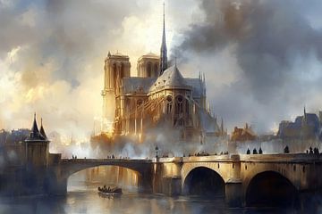 Notre-Dame de Paris by ARTemberaubend