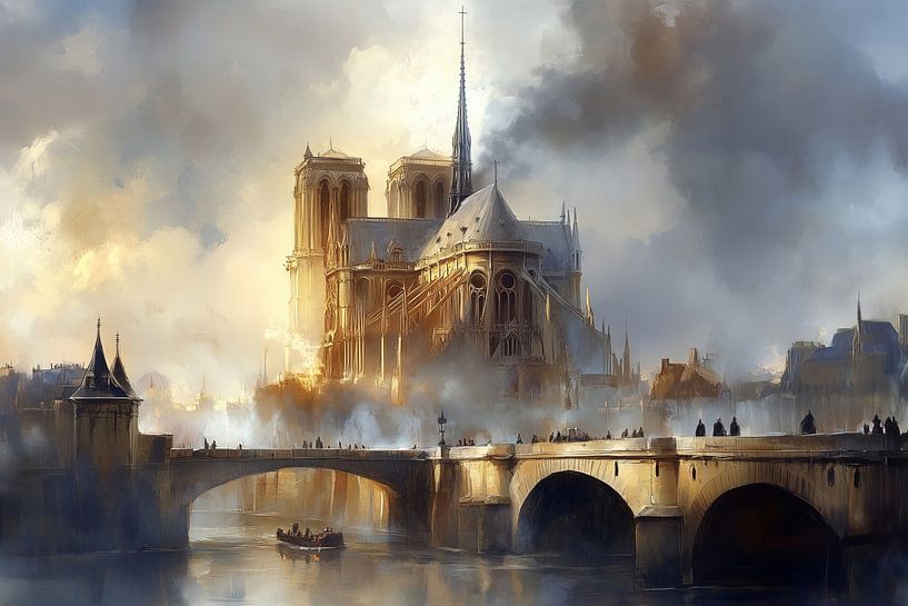 Notre-Dame de Paris by ARTemberaubend
