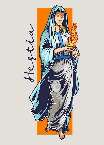HESTIA – Hüterin des heiligen Feuers von Pixelbull Design