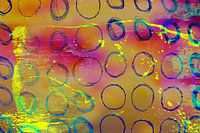 Modern, Abstract Digital Artwork Circles