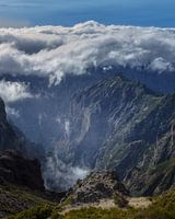 The view into the valley