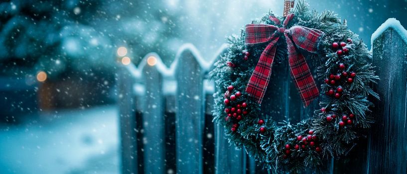 Weihnachten Warten von Poster Art Shop